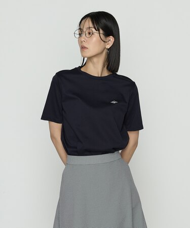 〔 Sサイズ 〕 スーピマコットンポンチ ワッペンTシャツ
