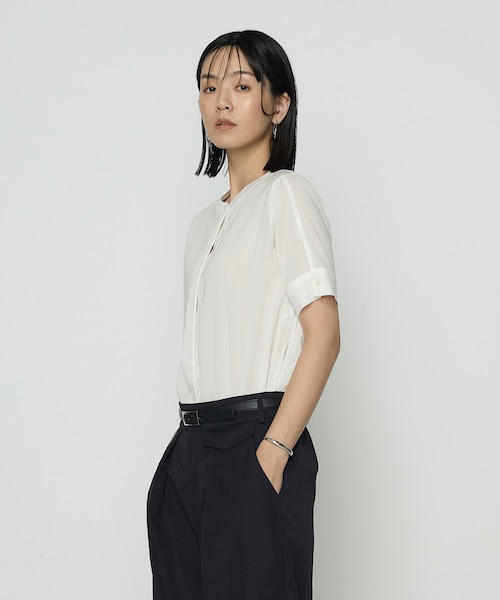 コムサ（COMME CA）/ドライシアーツイル シャツブラウス ドライシアーツイル シャツブラウス｜コムサの通販｜&mall（アンド