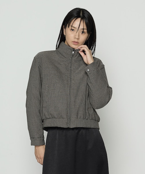 メゾンスペシャル☆リバーシブルショートダウン FREAK'S STORE/ナイロン フリース リバーシブル MA-1 ジップ