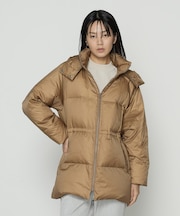 〔 Sサイズ 〕 ライトナイロンタフタ フード付きダウンコート