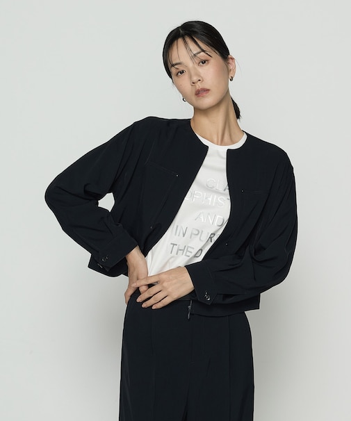 〔 TALLサイズ 〕 トリアセビンテージツイル ブルゾン