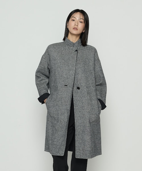 リバーシブルコート♡ Munich】リバーシブルコート（ノーカラーコート） | UNTITLED（アン