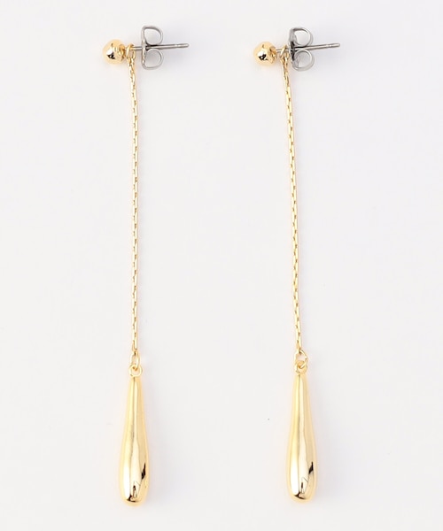 【スイカ様(・θ・)専用】ハート型ピアス　しずく型ネックレス HEART MOON NECKLACE/ PIERCED EARRINGS(2SN1625_2SP0873)SV925