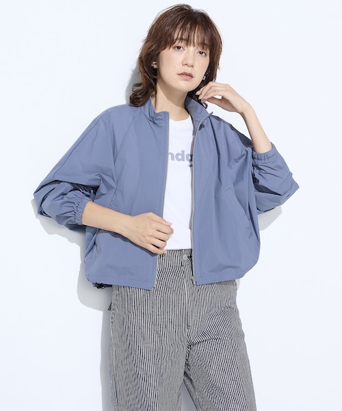 ドライナイロンストレッチタフタ ブルゾン｜コムサの通販｜&mall