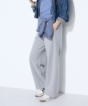 裏双糸ラメ裏毛 パンツ