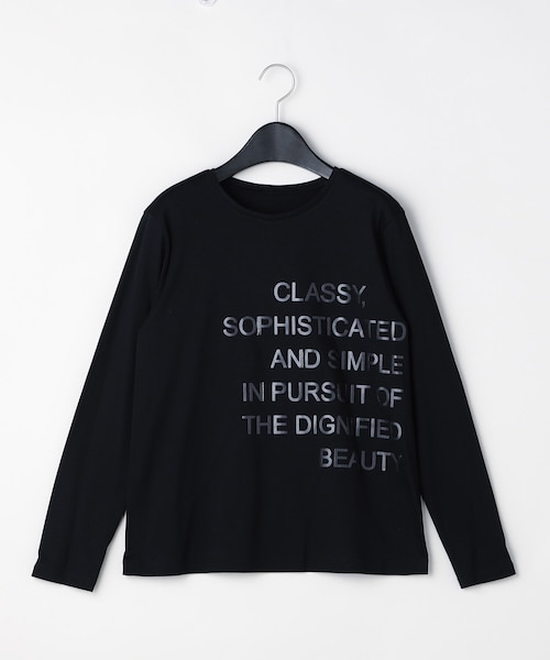 TALLサイズ 〕 スーピマバイオシルスムース パーパスTシャツ｜コムサの