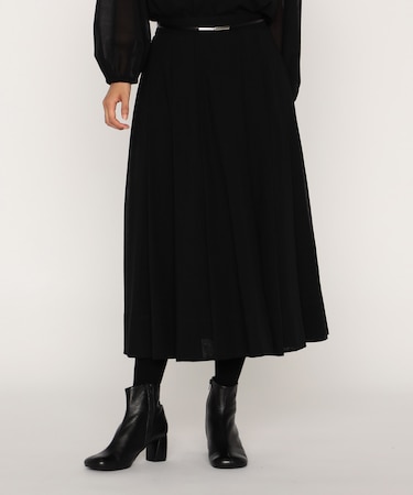 ウールボイル タックスカート