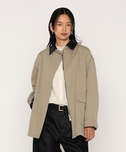 高密度 梳毛ウールギャバ フィールドジャケット