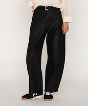 中空ストレッチデニム バレルジーンズ