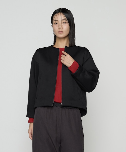 TALLサイズ 〕 ダブルエアーダンボール ノーカラーブルゾン