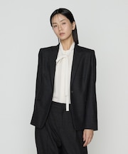 〔 TALLサイズ 〕 【セットアップ対応】トリアセウールフラノ シングルジャケット