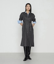 ストレッチウールサキソニー ドレス