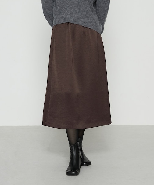 ビンテージダブルサテン スカート