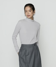 〔 TALLサイズ 〕 ラグウォームリブニット タートルネックプルオーバー