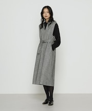 千鳥バランサー ジャンパードレス