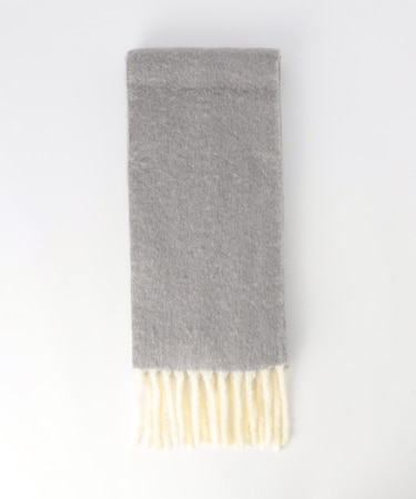 シャギー調 マフラー