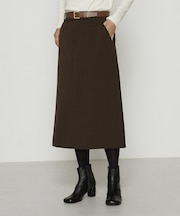 裏起毛2WAYストレッチ スカート