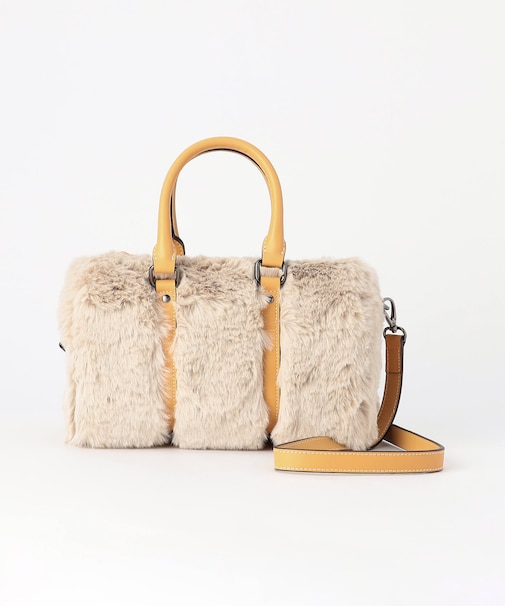 エコファー ボストンバッグ