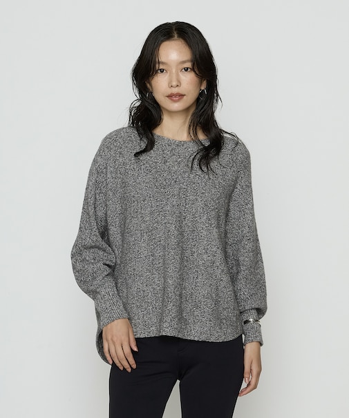 和紙ブークレー ホールガーメントプルオーバー