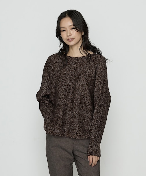 和紙ブークレー ホールガーメントプルオーバー