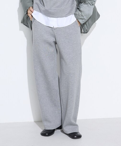 〔 +サイズ 〕レーヨンミックスダンボール パンツ