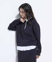 レーヨンミックスダンボール プルオーバー