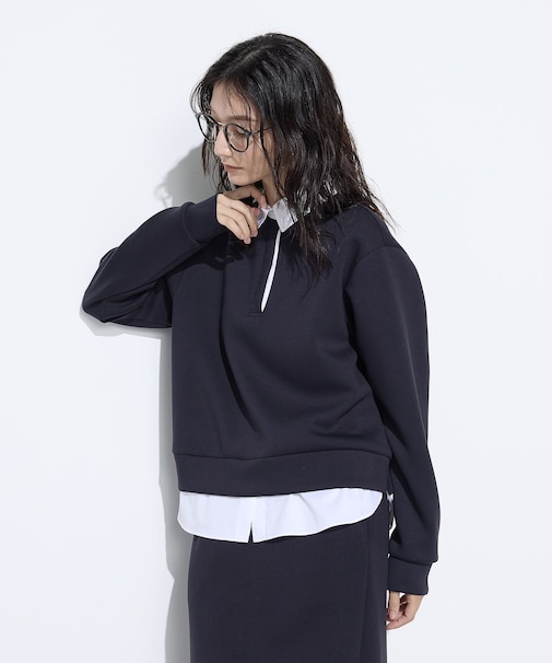 レーヨンミックスダンボール プルオーバー