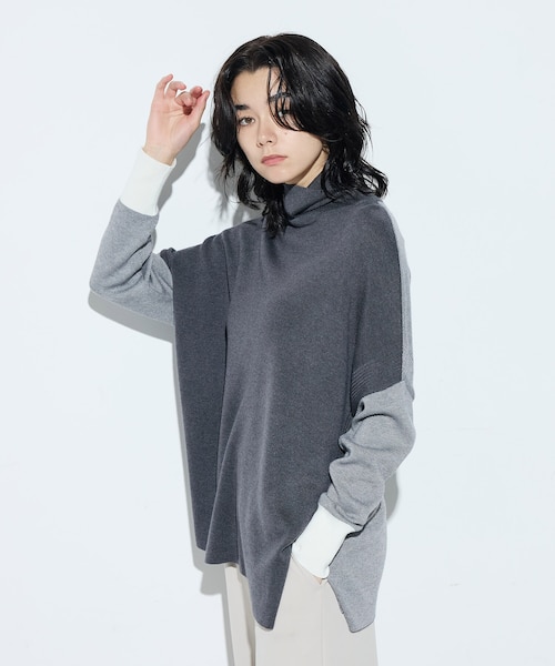 コムサ（COMME CA）/〔 Sサイズ 〕 ウール混スムース タートルプルオーバー Sサイズ 〕 ウール混スムース タートルプルオーバー｜コムサの通販