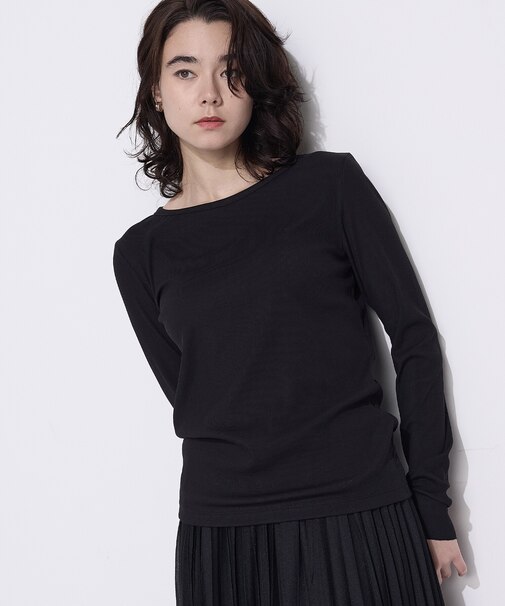 綿キュプラベアテレコ プルオーバー