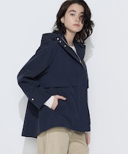 〔 Sサイズ 〕 コットンナイロングログラン 撥水加工 アノラックブルゾン