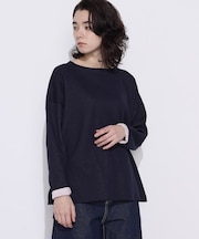 〔 TALLサイズ 〕 接結編み バイカラープルオーバー