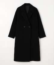 リサイクルアンゴラウール ロングチェスターコート