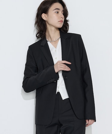 〔 TALLサイズ 〕【セットアップ対応】 ストレッチトロ シングルジャケット