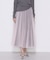 ソフトチュール×ウーリー分繊トリコット広巾 スカート