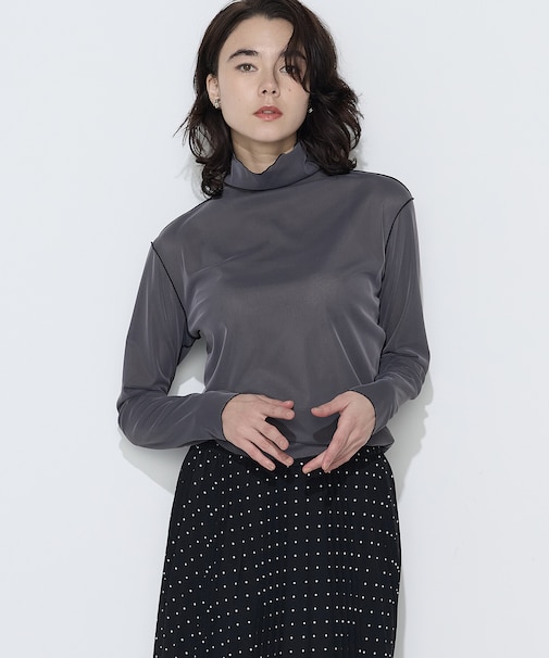 〔 Sサイズ 〕 ソフトチュール×ウーリー分繊トリコット広巾 プルオーバー