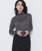 ソフトチュール×ウーリー分繊トリコット広巾 プルオーバー