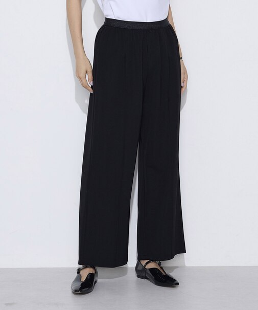 〔 TALLサイズ 〕 コンパクトハリジャージー ワイドパンツ