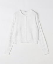 〔 Sサイズ 〕 コットンダルストレッチ ケーブルカーディガン