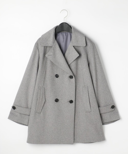 ダブルブレスト ピーコート｜コムサの通販｜&mall（アンドモール）三井