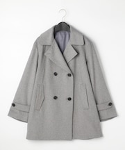 ダブルブレスト ピーコート
