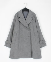 〔 TALLサイズ 〕 ウールショートビーバー コート