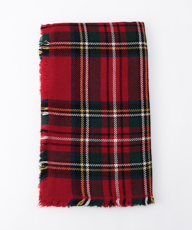 タータンチェックストール