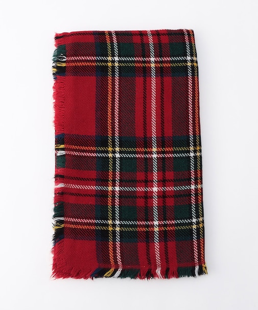 タータンチェックストール