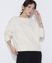 リヨセルコットン裏毛 プリントプルオーバー