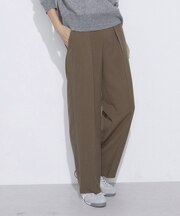 【セットアップ対応】パウダープレーンストレッチ パンツ