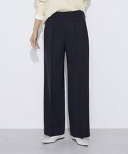 【セットアップ対応】パウダープレーンストレッチ パンツ