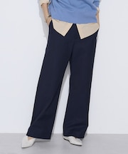 〔 +サイズ 〕 ヴィスコットンチノ二ドム チノパンツ