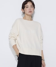 〔 +サイズ 〕 リヨセルコットン裏毛 プリントプルオーバー