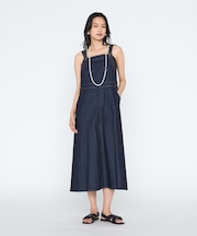 ダック/中空デニム ジャンパースカート