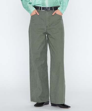 キャンバス・ダック 中空ストレッチデニム